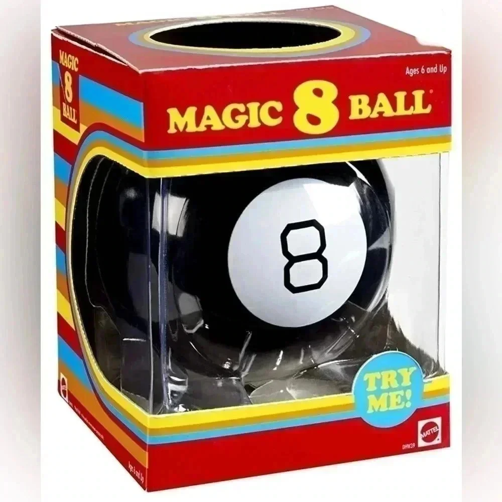 Magic 8 Ball 🎱 RETRO Kids toy NWT
